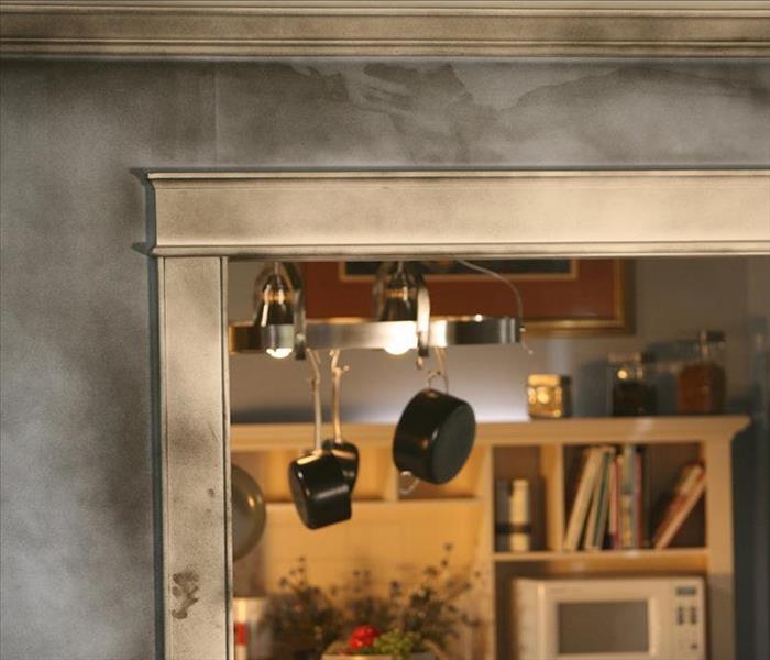 Smoke in a kitchen